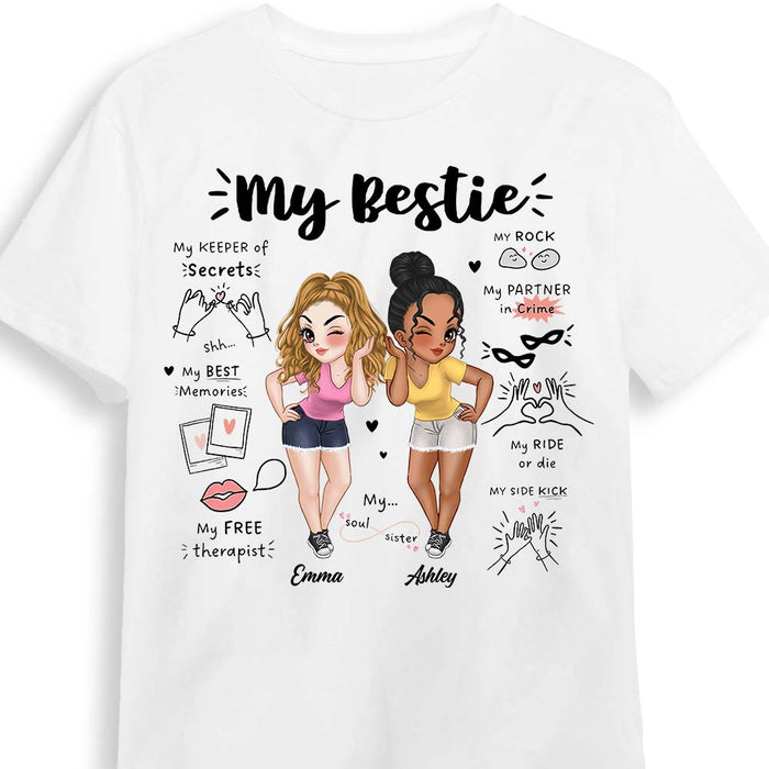 Personalized Gift For Friends Forever My Memories My Soul Sister Shirt - Hoodie - Sweatshirt 34847 1