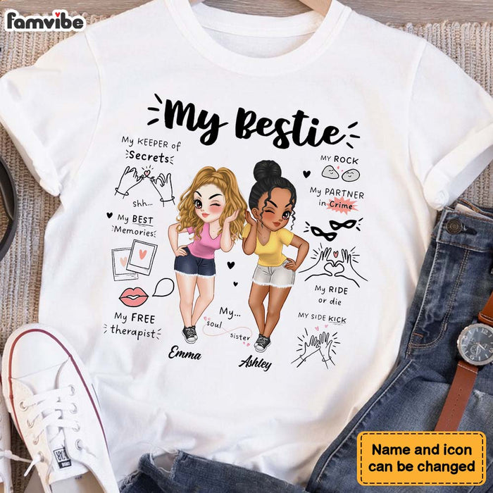 Personalized Gift For Friends Forever My Memories My Soul Sister Shirt - Hoodie - Sweatshirt 34847 1