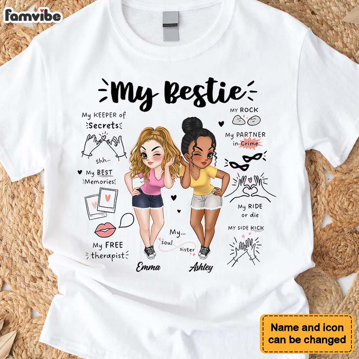 Personalized Gift For Friends Forever My Memories My Soul Sister Shirt - Hoodie - Sweatshirt 34847 1