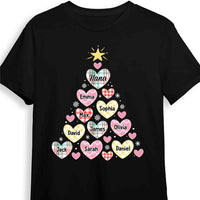 Personalized Gift for Grandma Heart Christmas Tree Shirt - Hoodie - Sweatshirt 34854 thumb 1