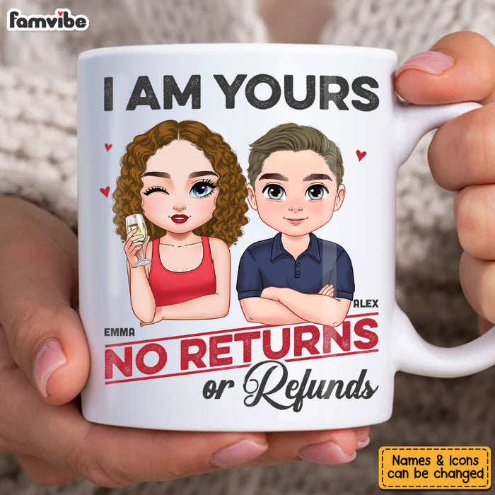 Personalized Gift For Couple I'm Your No Returns Or Refunds Mug 34857 1