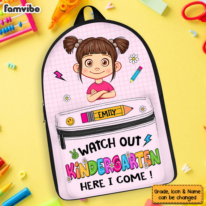 Personalized Gift For Kid Girl Back To School BackPack 34861 1