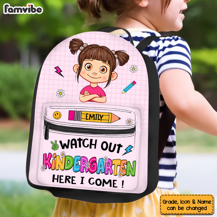 Personalized Gift For Kid Girl Back To School BackPack 34861 1