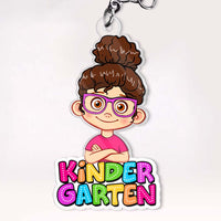 Personalized Gift For Kid Back To School Acrylic Keychain 34862 thumb 1