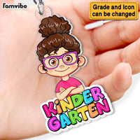 Personalized Gift For Kid Back To School Acrylic Keychain 34862 thumb 1