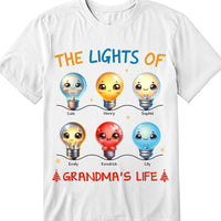 Personalized Gift For Grandma The Lights of life Shirt - Hoodie - Sweatshirt 34863 thumb 1
