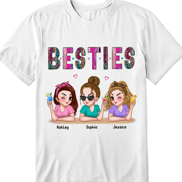 Personalized Gift For Friends Besties Sistas Together Shirt 34865 1
