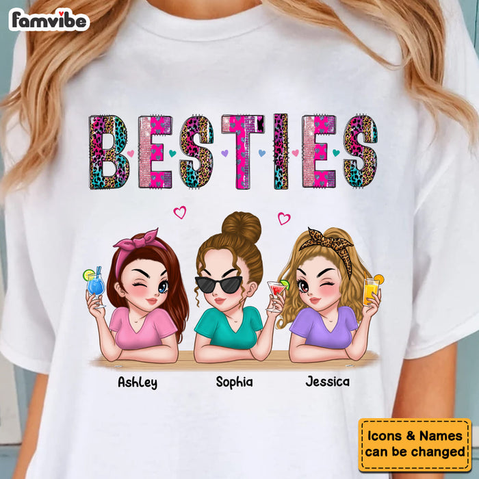 Personalized Gift For Friends Besties Sistas Together Shirt 34865 1
