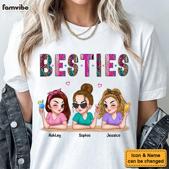 Personalized Gift For Friends Besties Sistas Together Shirt 34865 1