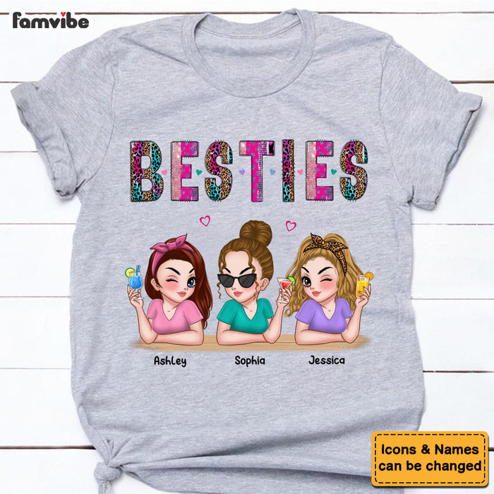 Personalized Gift For Friends Besties Sistas Together Shirt 34865 1