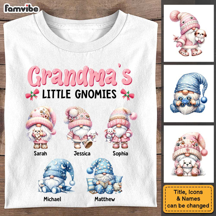 Personalized Gift For Mom Grandma Little Gnomies Shirt - Hoodie - Sweatshirt 34866 1