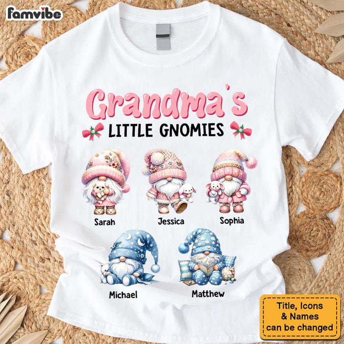 Personalized Gift For Mom Grandma Little Gnomies Shirt - Hoodie - Sweatshirt 34866 1
