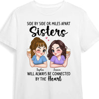 Personalized Gift For Friends Connected By The Heart Shirt - Hoodie - Sweatshirt 34869 thumb 1