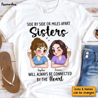 Personalized Gift For Friends Connected By The Heart Shirt - Hoodie - Sweatshirt 34869 thumb 1