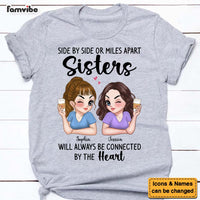 Personalized Gift For Friends Connected By The Heart Shirt - Hoodie - Sweatshirt 34869 thumb 1