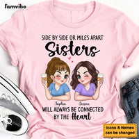 Personalized Gift For Friends Connected By The Heart Shirt - Hoodie - Sweatshirt 34869 thumb 1