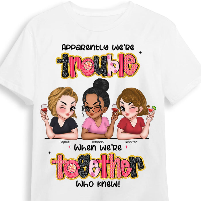 Personalized Gift For Friends We Are Together Who Knew Shirt - Hoodie - Sweatshirt 34871 1