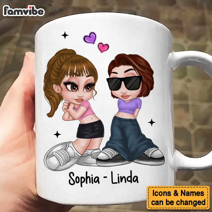 Personalized Y2K Friends Sisters I Hope We Are Friends Mug 34877 1