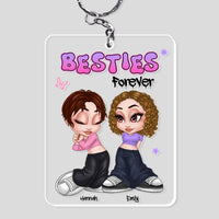 Personalized Friends Forever Acrylic Keychain 34880 thumb 1