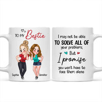 Personalized Friends Sisters To My Bestie Mug 34883 thumb 1
