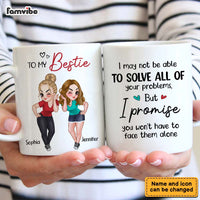 Personalized Friends Sisters To My Bestie Mug 34883 thumb 1