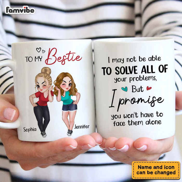 Personalized Friends Sisters To My Bestie Mug 34883 1