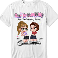 Personalized Our Friendship Is True Blessing Shirt - Hoodie - Sweatshirt 34885 thumb 1