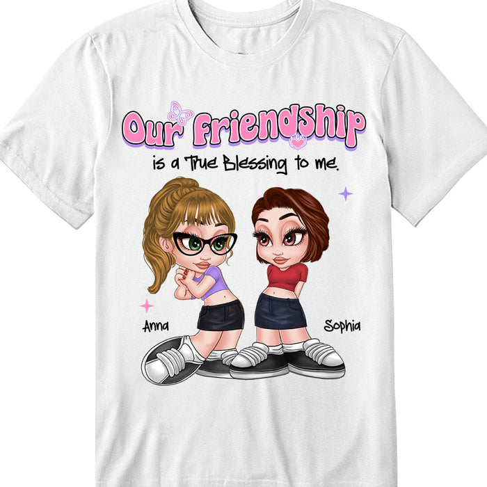 Personalized Our Friendship Is True Blessing Shirt - Hoodie - Sweatshirt 34885 1
