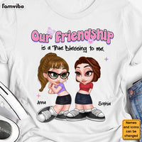 Personalized Our Friendship Is True Blessing Shirt - Hoodie - Sweatshirt 34885 thumb 1