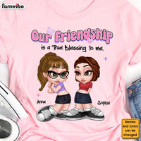 Personalized Our Friendship Is True Blessing Shirt - Hoodie - Sweatshirt 34885 thumb 1