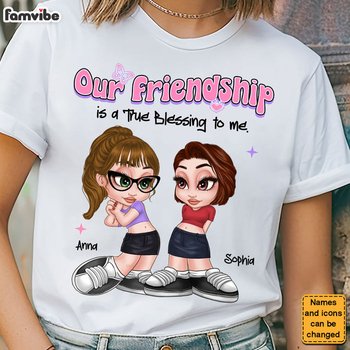 Personalized Our Friendship Is True Blessing Shirt - Hoodie - Sweatshirt 34885 1