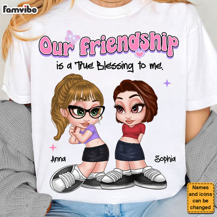 Personalized Our Friendship Is True Blessing Shirt - Hoodie - Sweatshirt 34885 1