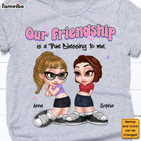 Personalized Our Friendship Is True Blessing Shirt - Hoodie - Sweatshirt 34885 thumb 1