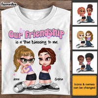 Personalized Our Friendship Is True Blessing Shirt - Hoodie - Sweatshirt 34885 thumb 1