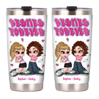 Personalized Besties Forever Y2K Custom Steel Tumbler 34889 thumb 1