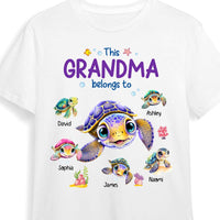 Personalized Gift For Grandma Turtle Shirt - Hoodie - Sweatshirt 34904 thumb 1