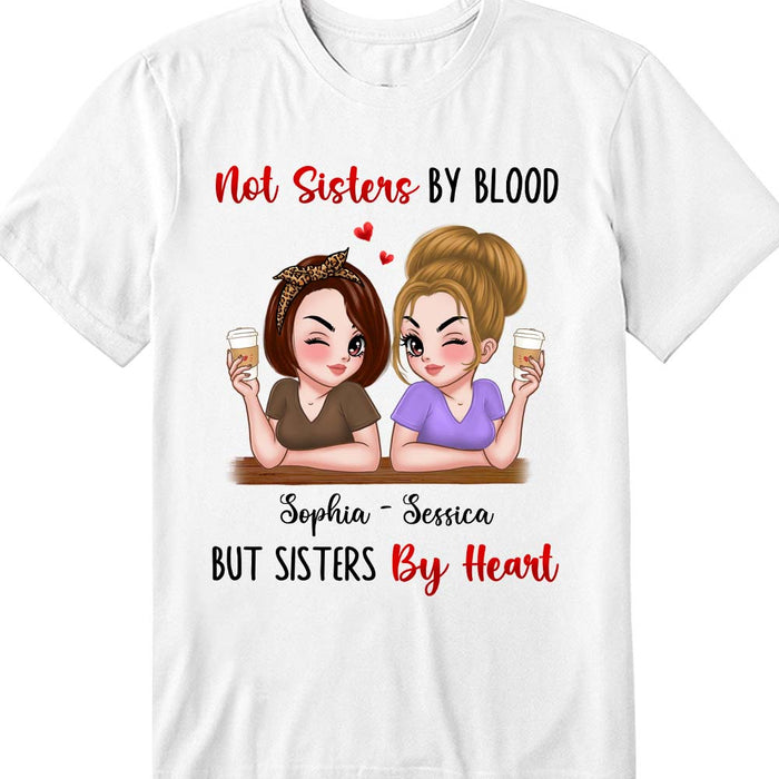 Personalized Gift For Friends Sisters By Heart Shirt - Hoodie - Sweatshirt 34910 1