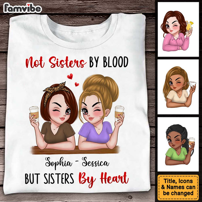 Personalized Gift For Friends Sisters By Heart Shirt - Hoodie - Sweatshirt 34910 1