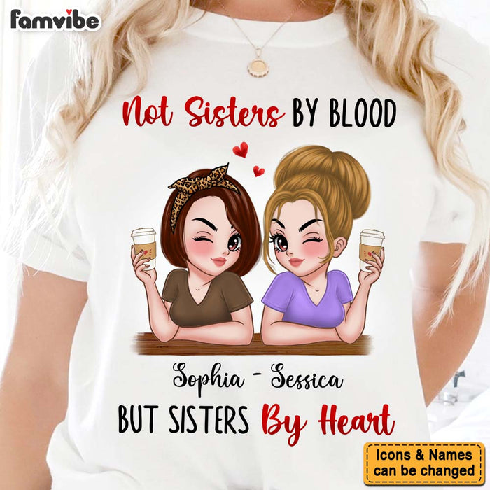 Personalized Gift For Friends Sisters By Heart Shirt - Hoodie - Sweatshirt 34910 1