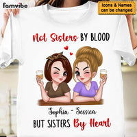 Personalized Gift For Friends Sisters By Heart Shirt - Hoodie - Sweatshirt 34910 thumb 1