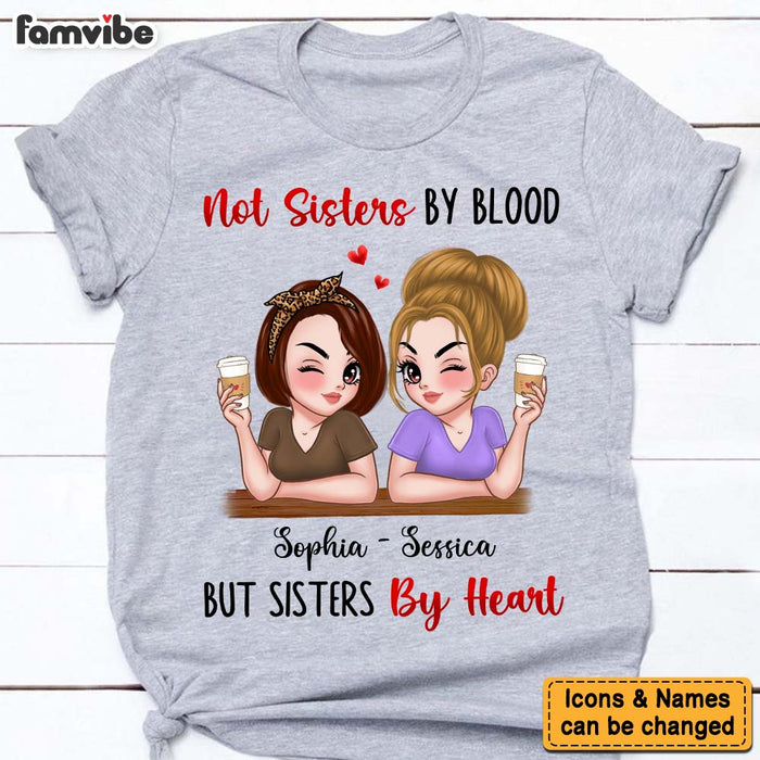 Personalized Gift For Friends Sisters By Heart Shirt - Hoodie - Sweatshirt 34910 1