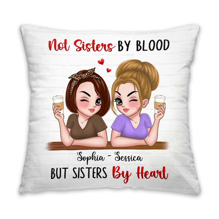 Personalized Gift For Friends Sisters By Heart Pillow 34911 1