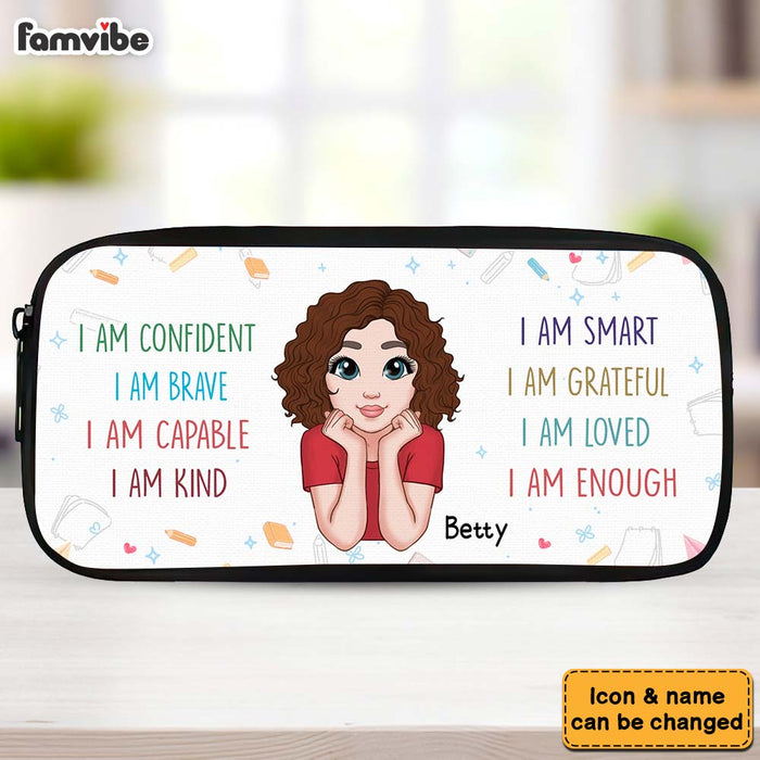 Personalized Gift For Kids & Youths I Am Kind Pencil Case 34913 1