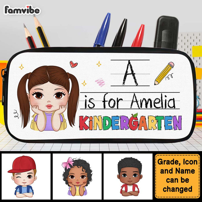 Personalized Gift For Kids Alphabet Back To School Pencil Case 34915 1