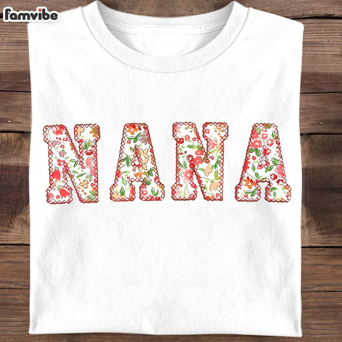 Gift For Nana Embroidered Shirt - Hoodie - Sweatshirt 34918 1