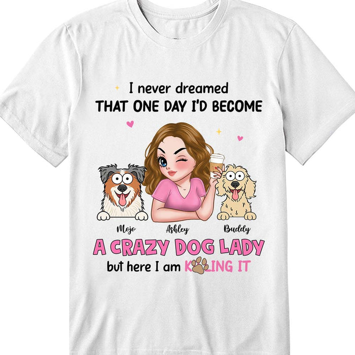 Personalized Gift For Dog Mom Shirt - Hoodie - Sweatshirt 34932 1