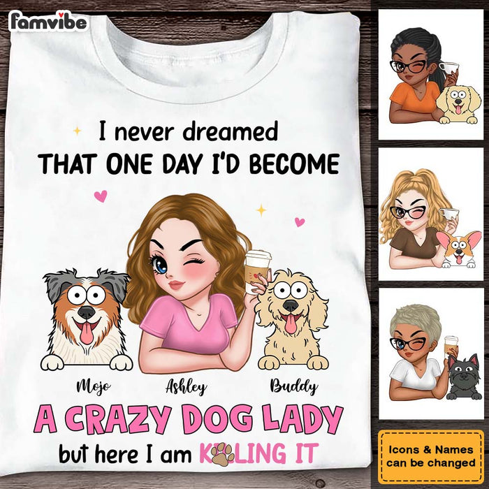 Personalized Gift For Dog Mom Shirt - Hoodie - Sweatshirt 34932 1