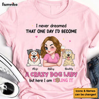 Personalized Gift For Dog Mom Shirt - Hoodie - Sweatshirt 34932 thumb 1