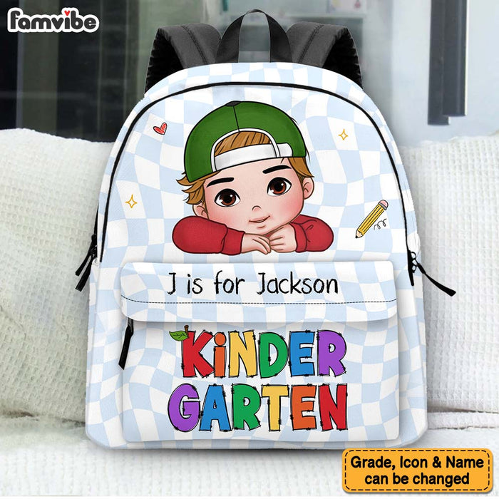 Personalized  Back To School Gift For Kids Alphabet School Bag 34936 1