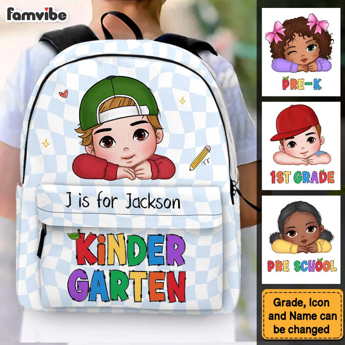 Personalized  Back To School Gift For Kids Alphabet School Bag 34936 1